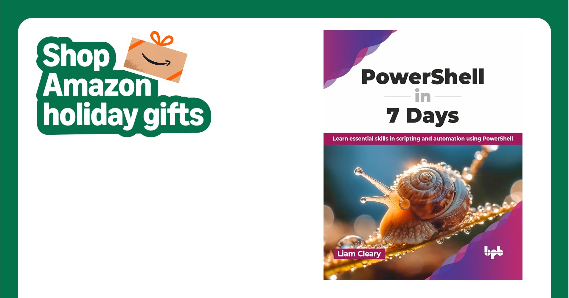 helloitsliam's tweet card. PowerShell in 7 Days: Learn essential skills in scripting and automation using PowerShell (English...