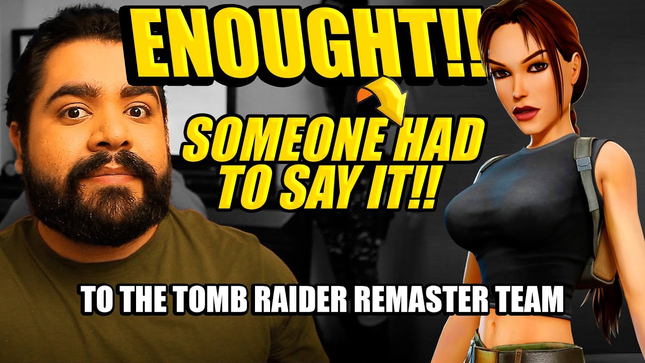 tombraiderdeaaz's tweet card. ENOUGH!! I SAID IT AND SO SHOULD YOU!! | To the Tomb Raider Remaster...