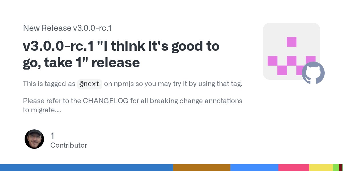 fastsquatch's tweet card. This is tagged as @next on npmjs so you may try it by using that tag. Please refer to the CHANGELOG for all breaking change annotations to migrate. https://github.com/react-native-community/react-n...