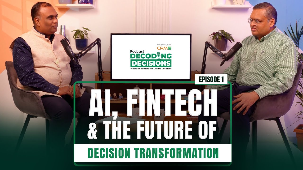 crmitsolutions's tweet card. AI, FinTech & The Future of Decision Transformation | Decoding...