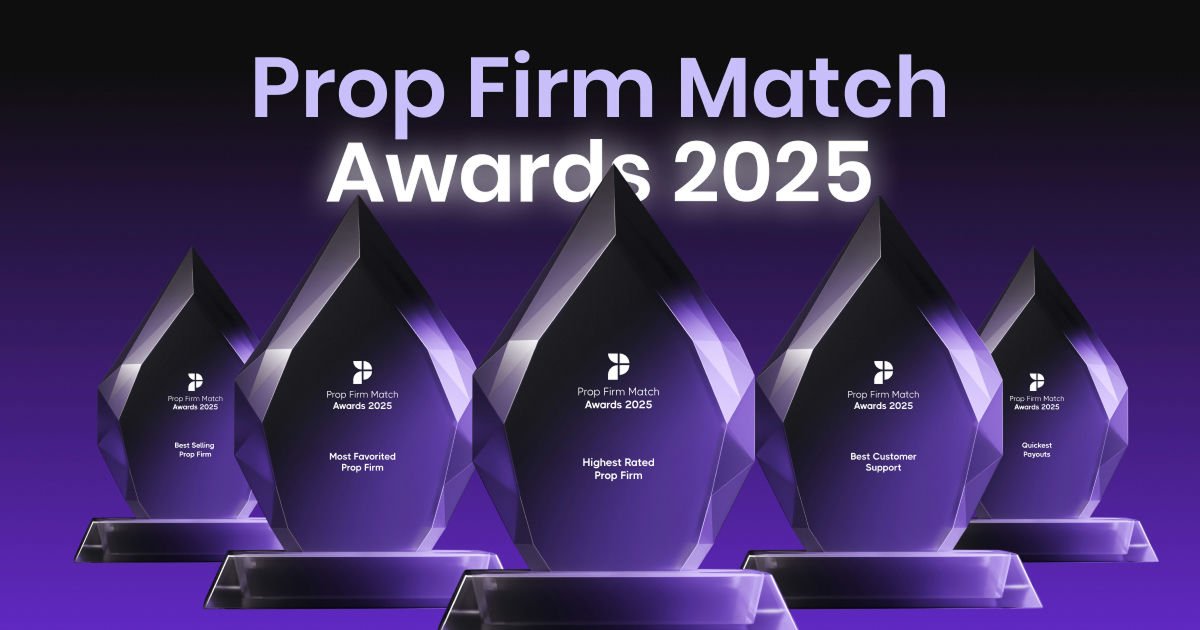 PropFirmMatch's tweet card. See the Prop Firm Match Awards 2025. We rank the highest-rated and most trusted prop firms of the year, with verified winners chosen using real trader data.