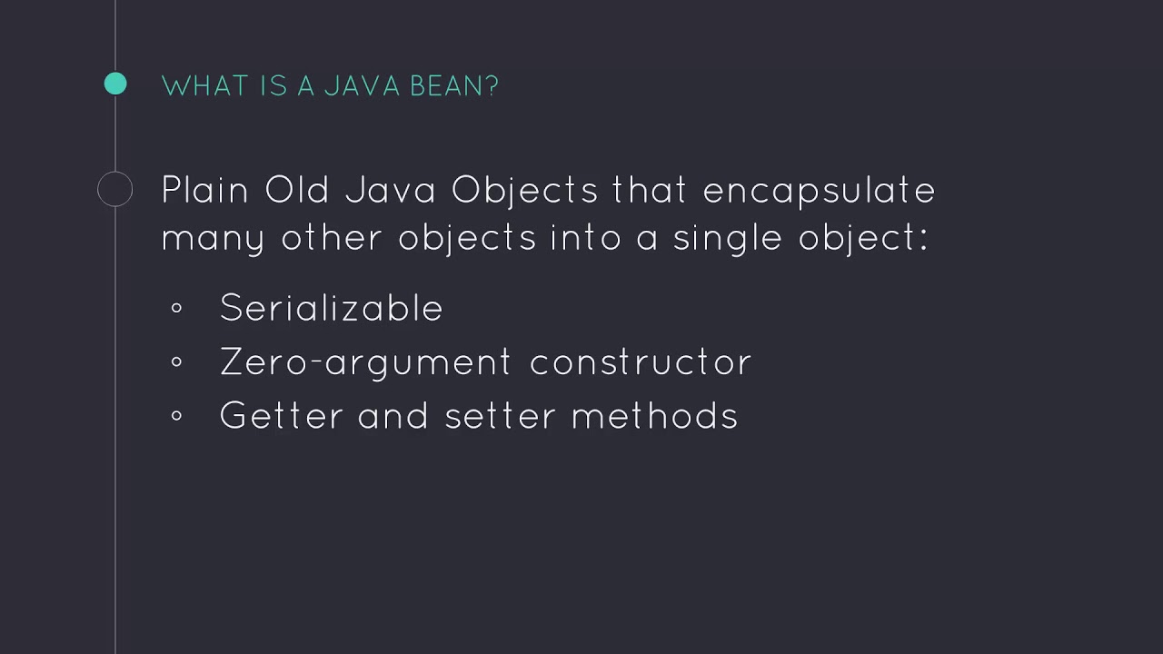 readlearncode's tweet card. Java Bean Introduction