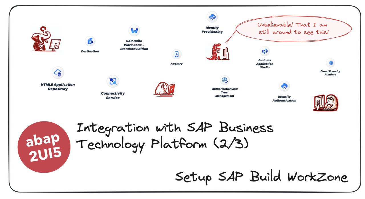 abap2UI5's tweet card. After setting up the BTP and connecting the ABAP backend system with abap2UI5 - SAP BTP Connector in the first article, we will now configure the SAP Build Work Zone Launchpad. This is the second...