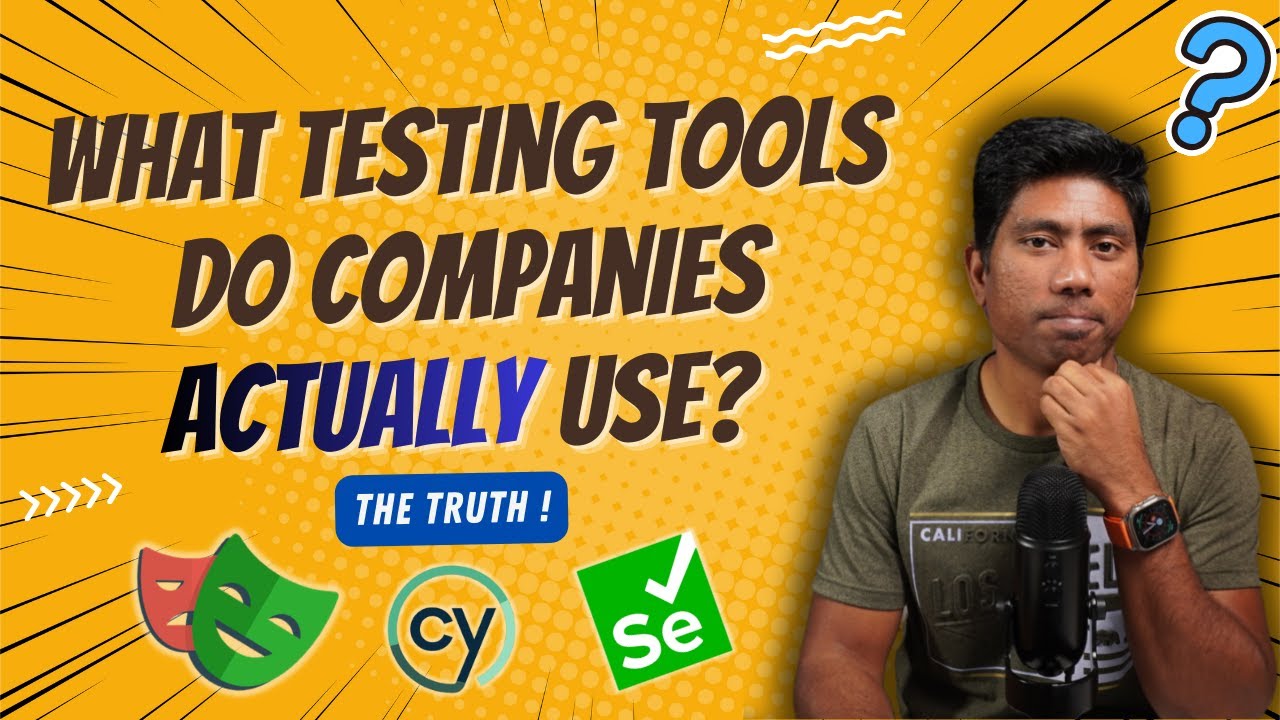ExecuteAuto's tweet card. What Testing Tools Do Companies Actually Use? I Found Out
