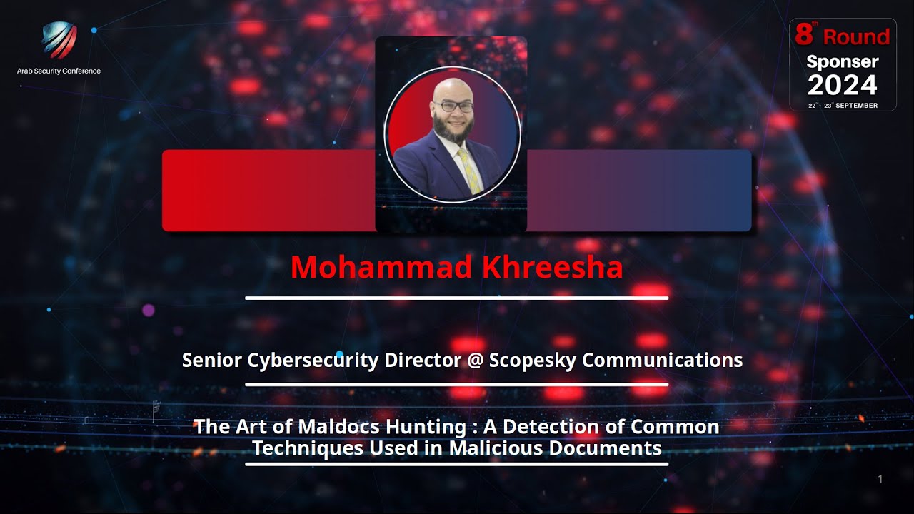 banyrock's tweet card. The Art of Maldocs Hunting : A detection of common techniques used in...