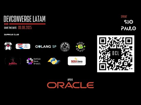 JavaMeetupSampa's tweet card. DevConverge LATAM na Oracle - SP 2025