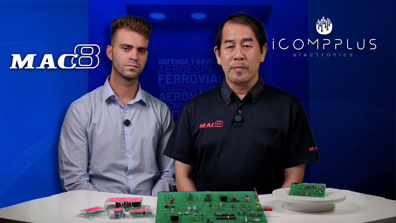 Icomppluselec's tweet card. MAC8: Precisión Japonesa en Componentes Electrónicos