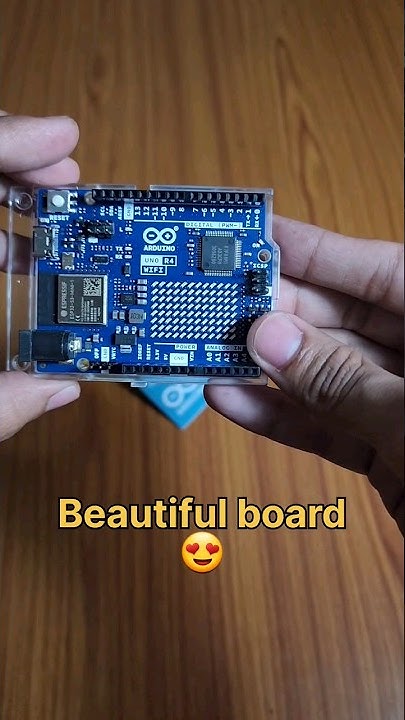 Axle_Blazee_'s tweet card. Unboxing Arduino UNO R4 WiFi #arduino #arduinouno #arduinounor4...