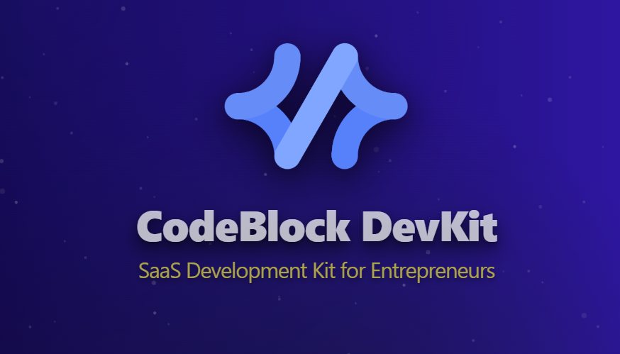 CodeBlock_Dev's tweet card. SaaS Development Kit for Entrepreneurs. Contribute to CodeBlock-Dev/CodeBlock.DevKit.SaaS.Template development by creating an account on GitHub.