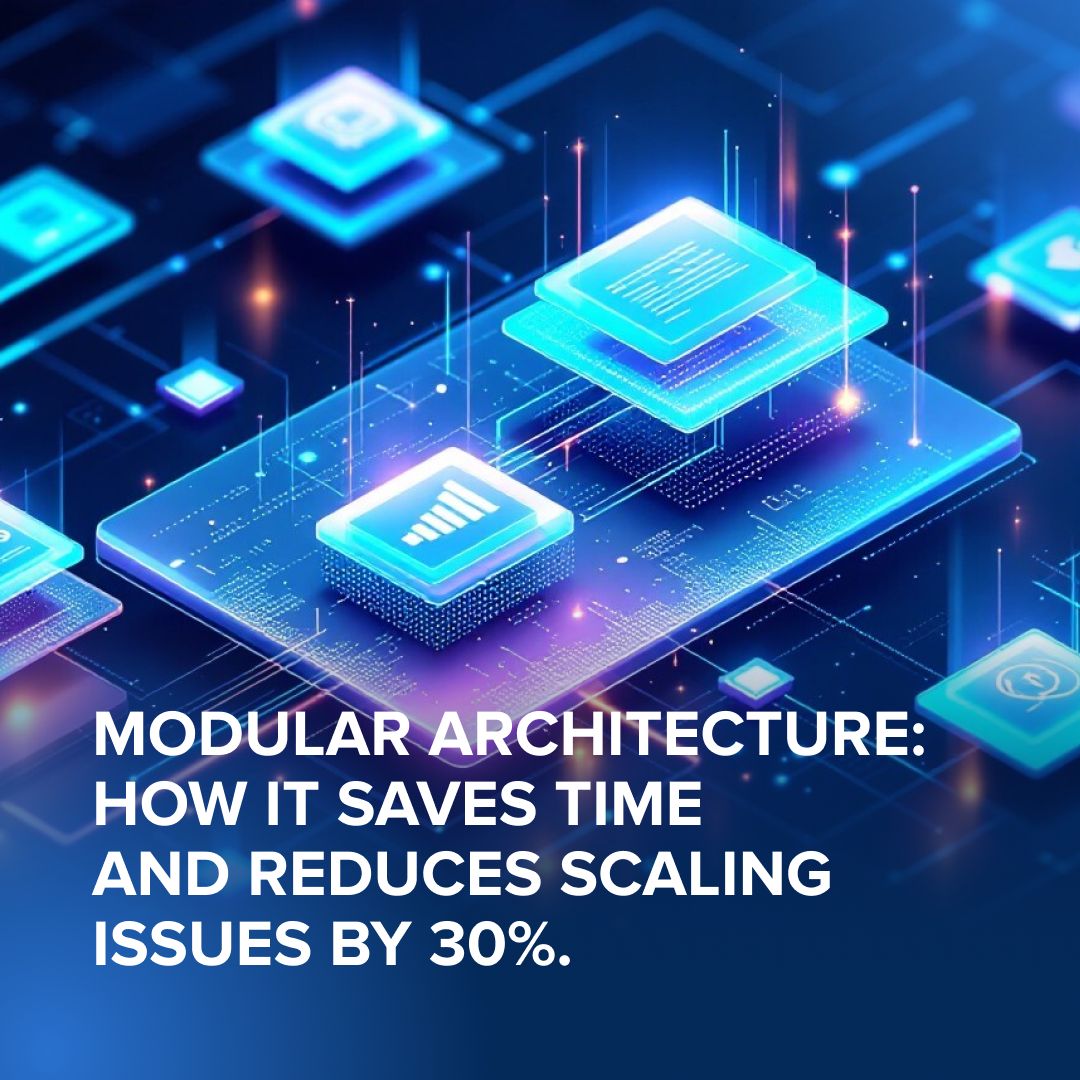 Triare_official's tweet card. Switching to a modular architecture can 𝐂𝐔𝐓 𝐒𝐂𝐀𝐋𝐈𝐍𝐆 𝐇𝐄𝐀𝐃𝐀𝐂𝐇𝐄𝐒 𝐁𝐘 𝐑𝐎𝐔𝐆𝐇𝐋𝐘 𝟑𝟎%. How? By breaking your system into isolated components that scale independently. A spike in...