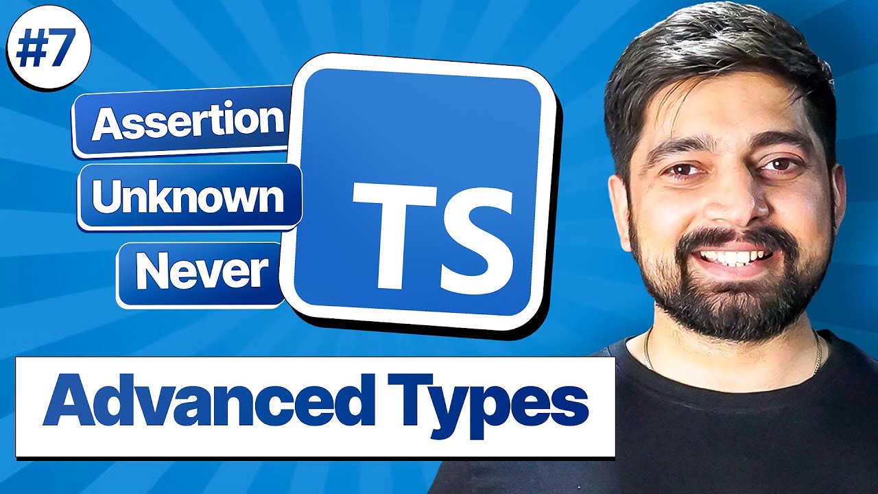 santosh_web's tweet card. Type Assertion, Type Unknown and Type Never in Typescript