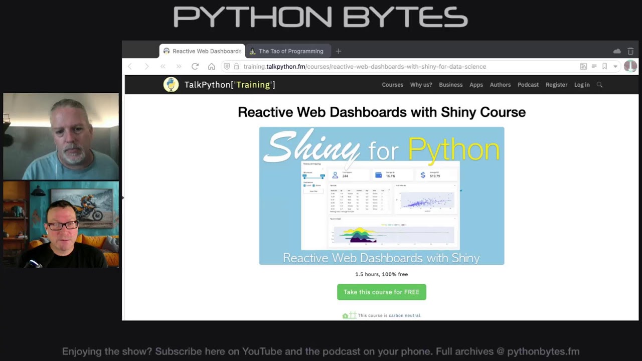pythonbytes's tweet card. News and announcements from the Python community for the week of Jun 24th, 2024