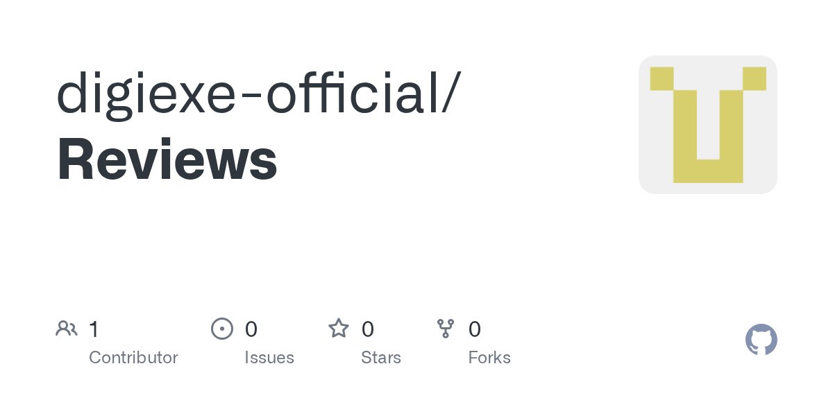Digiexeofc's tweet card. Contribute to digiexe-official/Reviews development by creating an account on GitHub.
