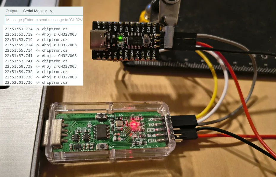 chiptronEU's tweet card. CH32V microcontrollers – you’ve probably heard of them. They are sold at a ridiculously low price but come with a very decent set of features, plus they are available in a solder-friendly package.