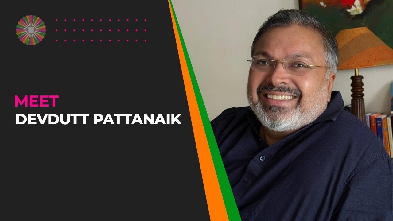 devduttmyth's tweet card. Meet Devdutt Pattanaik