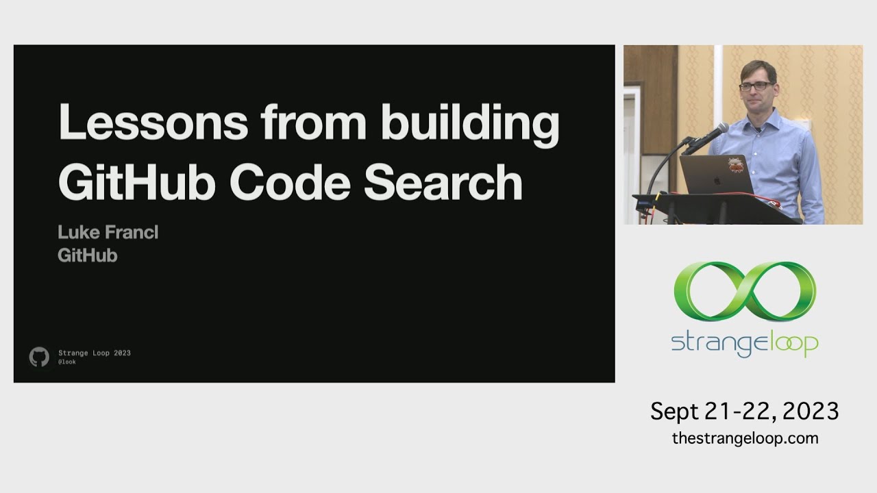 RubyOnRailsBa's tweet card. In this talk, I'll share some lessons we learned building a high-performance code search engine, designed to meet GitHub's large scale. GitHub c...