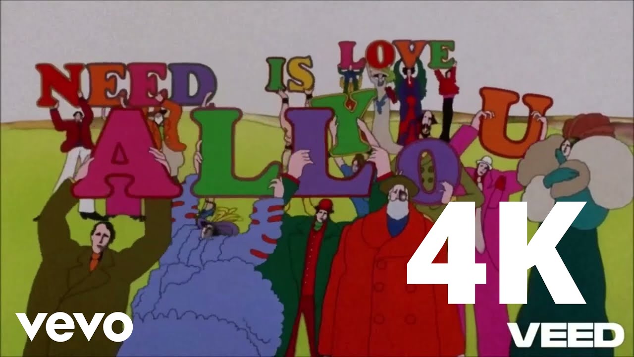 docprogrammer's tweet card. The Beatles - All You Need Is Love (Official 4K Video)