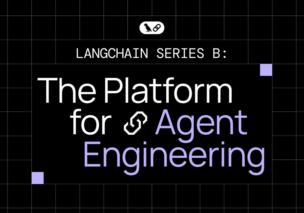 _amitjain's tweet card. We raised $125M at a $1.25B valuation to build the platform for agent engineering.