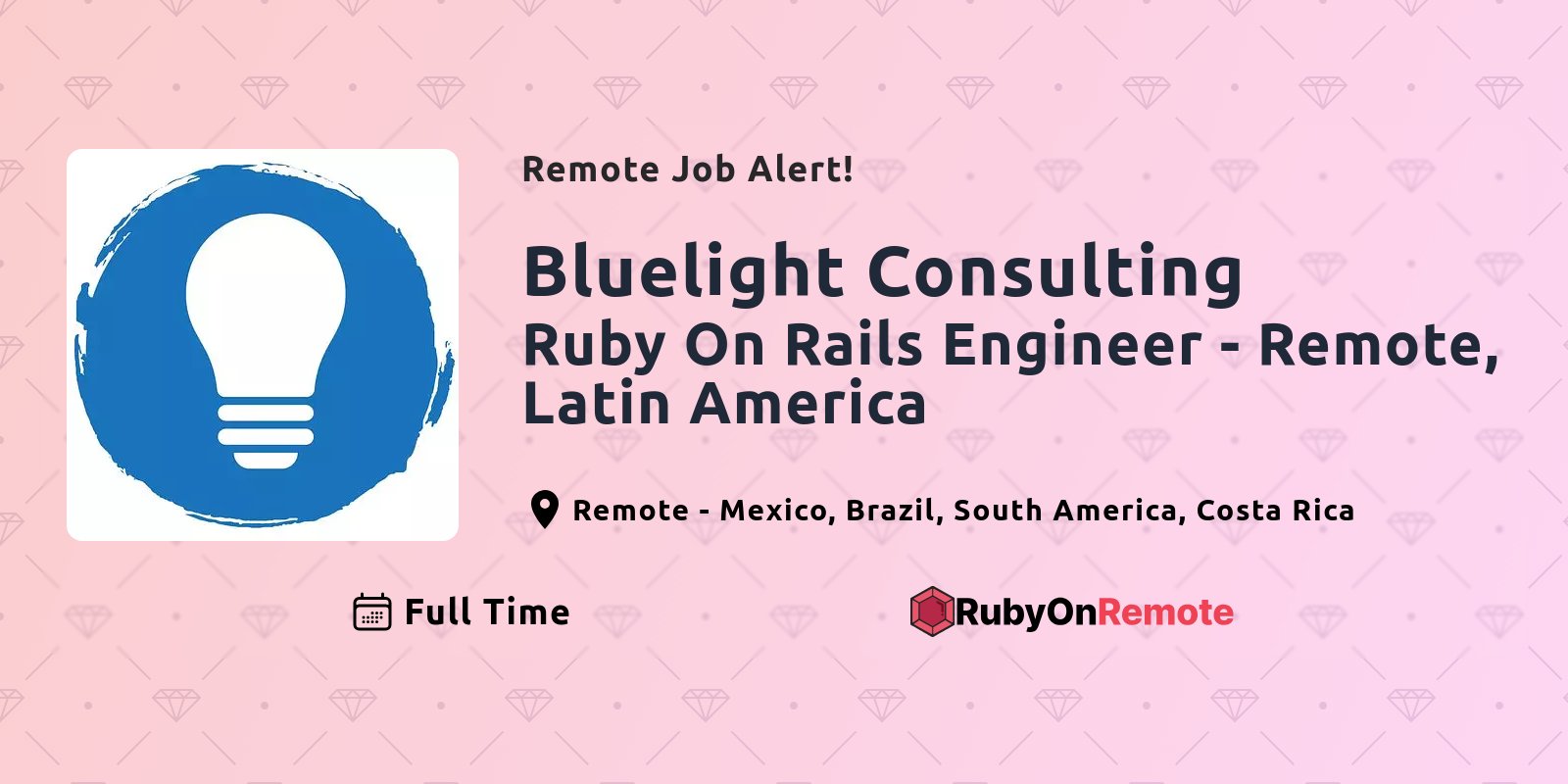 RubyOnRemote's tweet card. Find curated remote ruby jobs in one place. Join the remote work force.