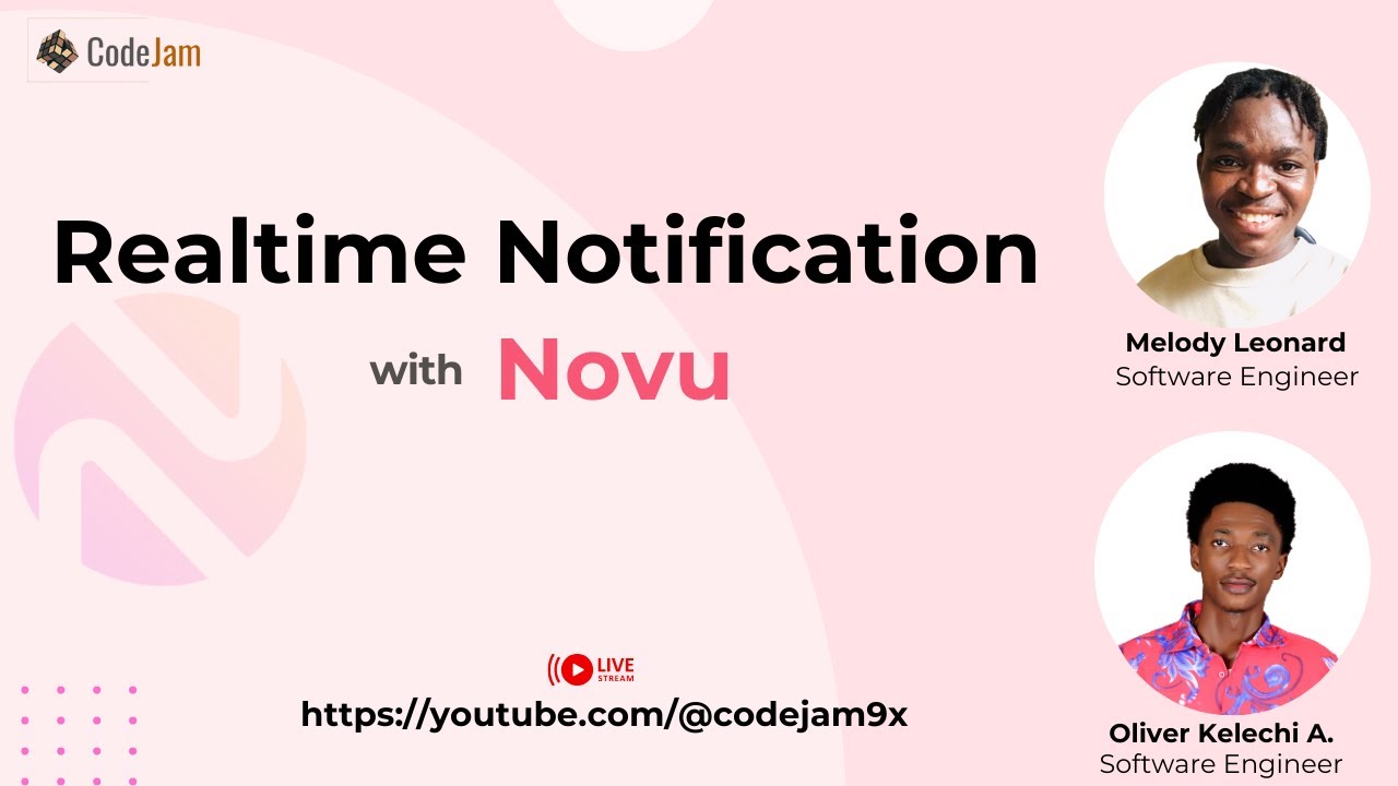 codejam9x's tweet card. Realtime Notification with Novu