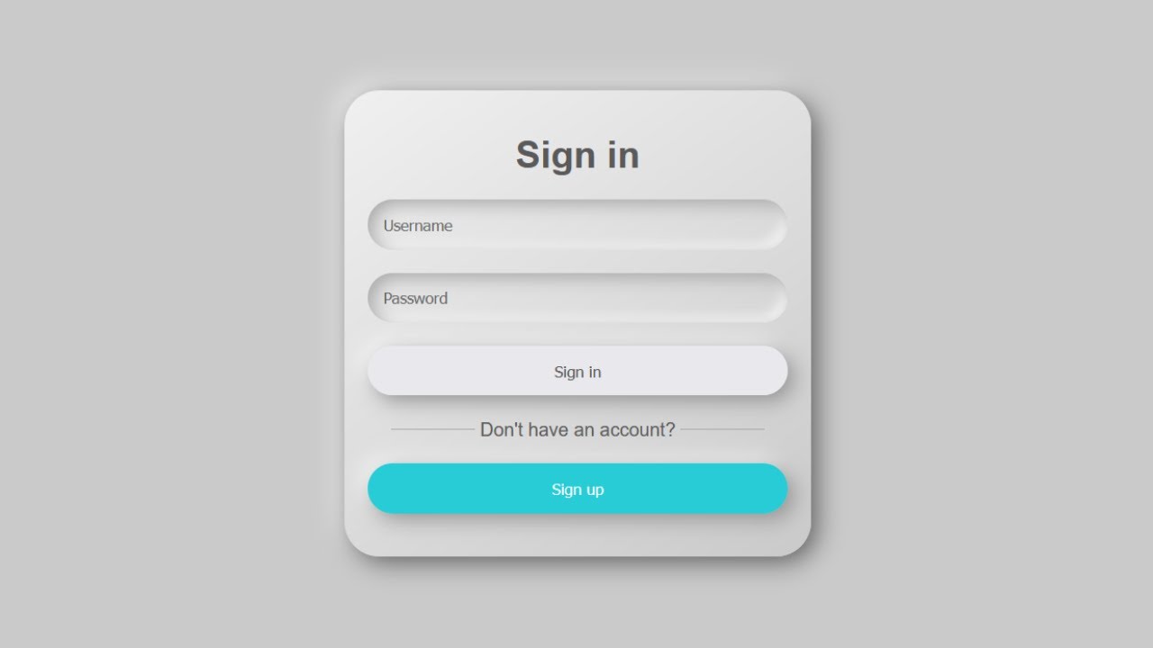 codingplustech's tweet card. Simple Login Form in HTML & CSS | CSS Tutorial for Beginners