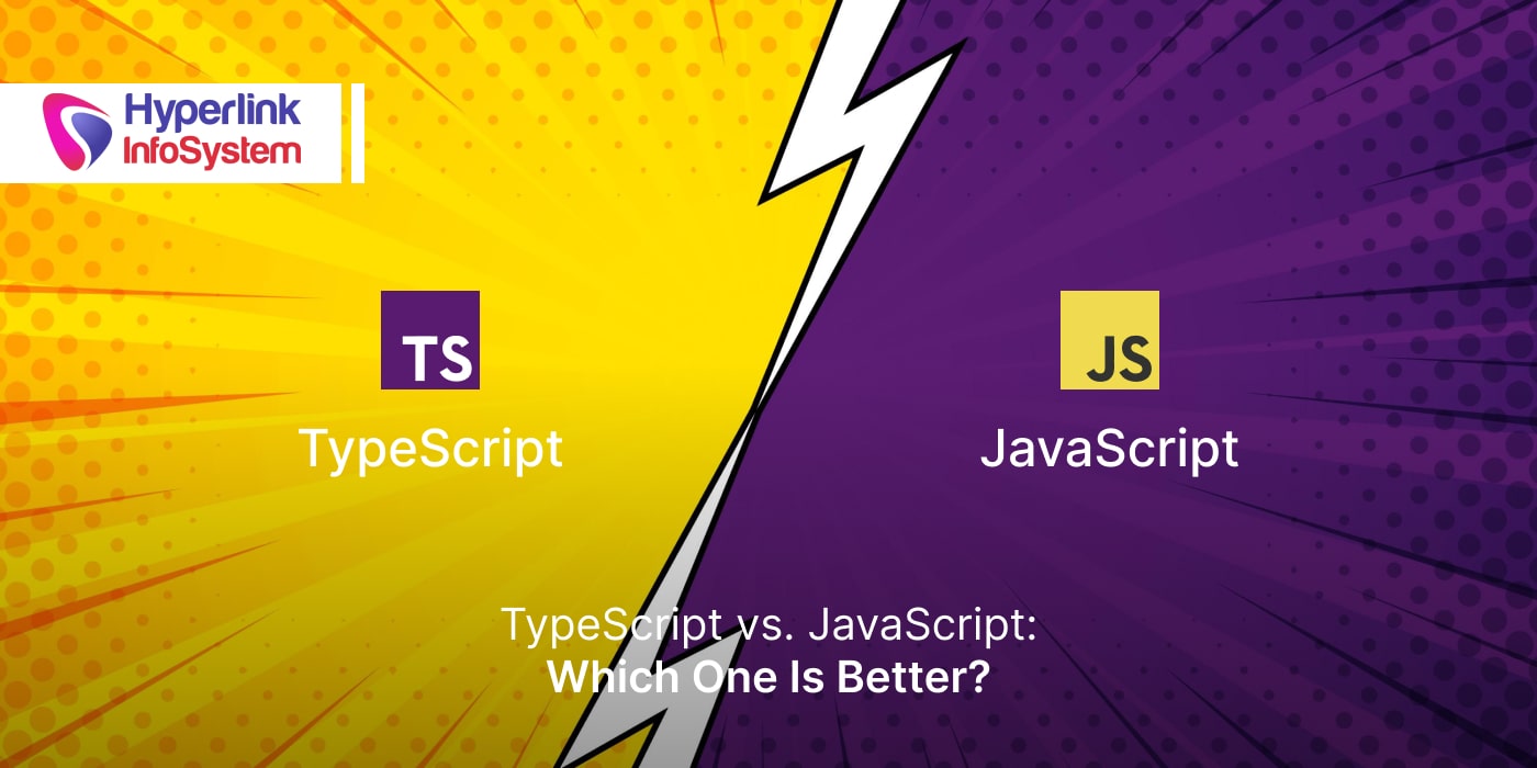 hyperlinkinfo's tweet card. Among the top front end development tools, the topic of TypeScript vs. JavaScript leaves everyone flummoxed. Let's dive deep to know which one’s the best.