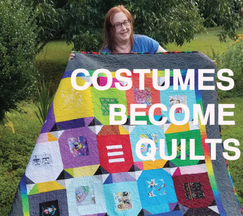 CosplayTutorial's tweet card. cosplayinamerica: Melissa Feuer of the Dragon Con Quilt My husband and I went to Dragon Con. We live in Covington, Georgia…so it is a staycation near home.We gone to Dragon Con a few times and a few...