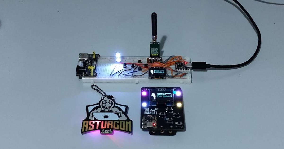 iordic's tweet card. Desarrollando un firmware a contratiempo para un hardware que no tenía