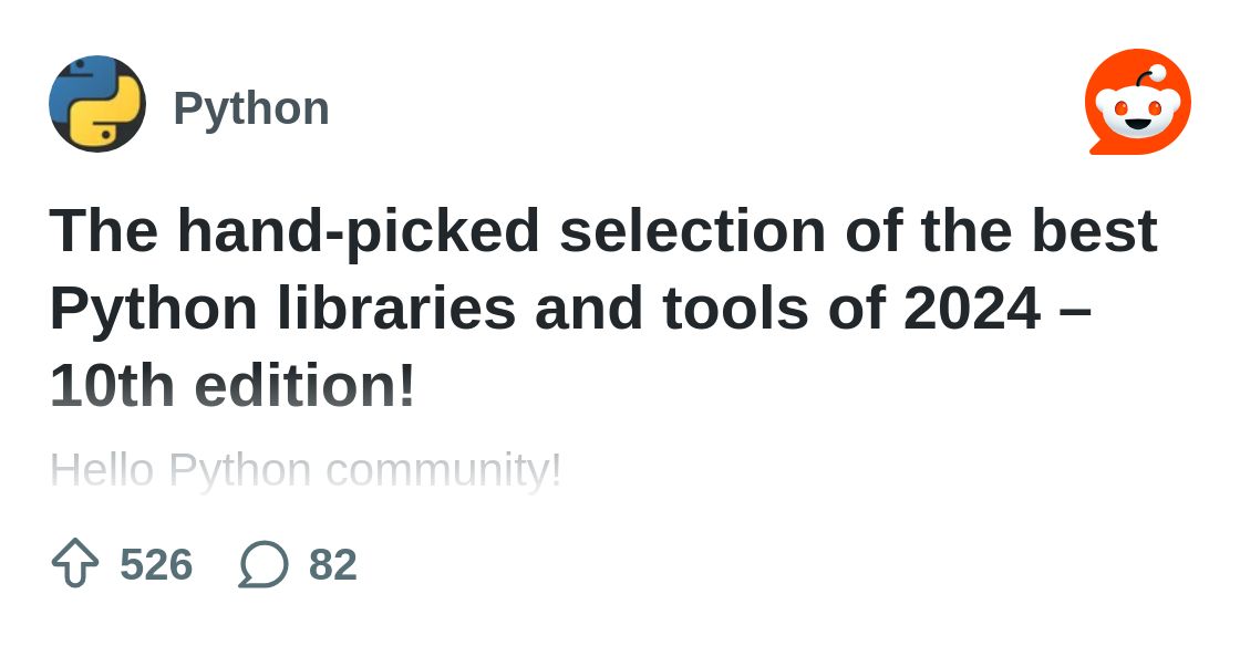 FullStackML's tweet card. Explore this post and more from the Python community