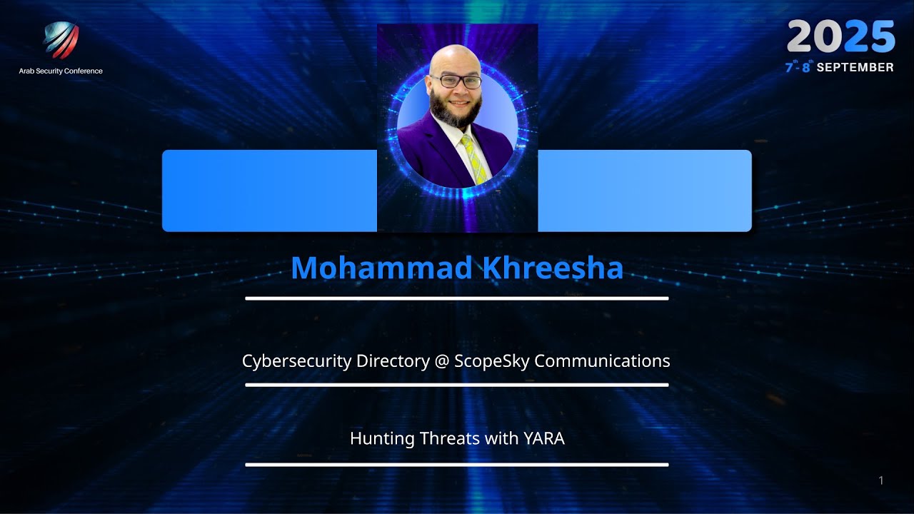 technawidotnet's tweet card. Hunting Threats using YARA