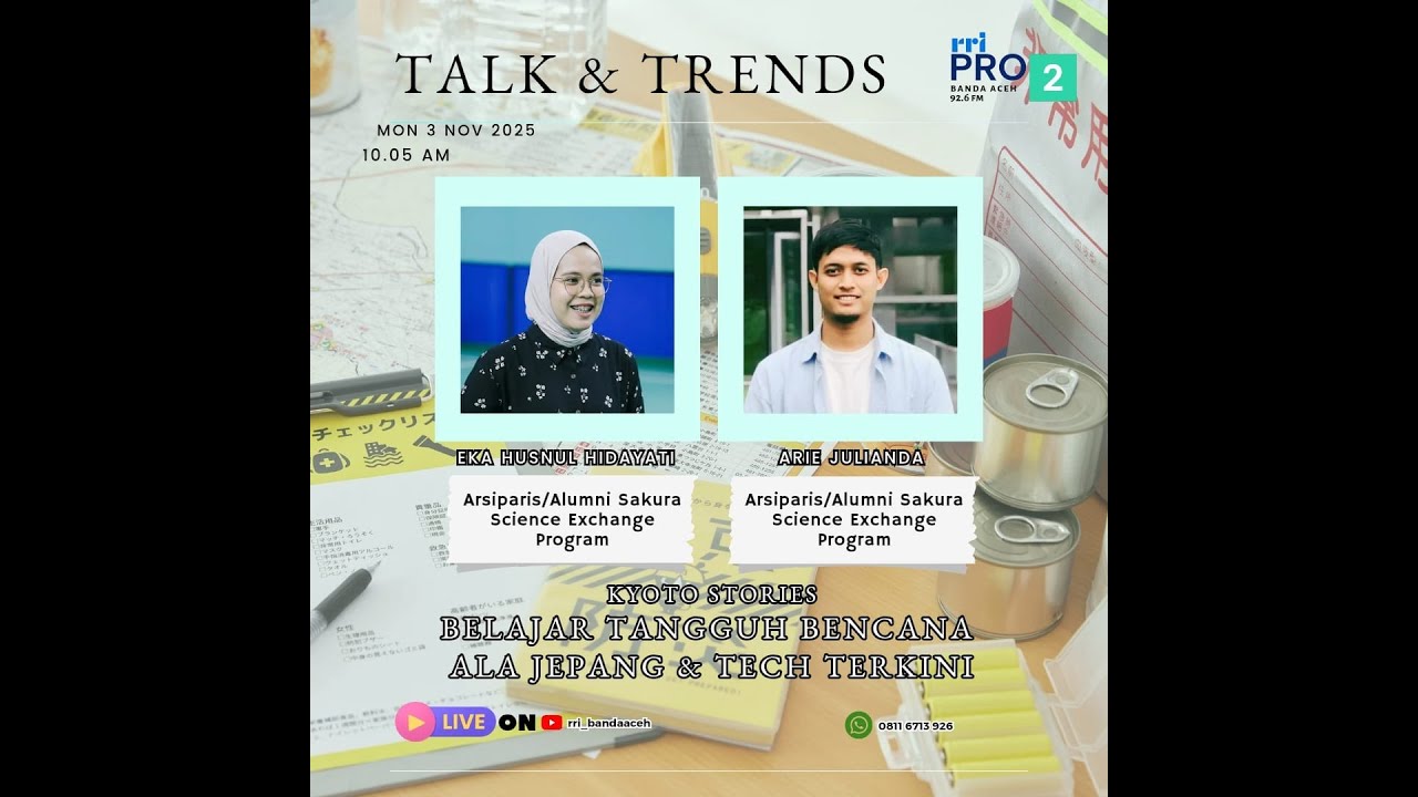 kucseas's tweet card. KYOTO STORIES: BELAJAR TANGGUH BENCANA ALA JEPANG & TECH TERKINI |...