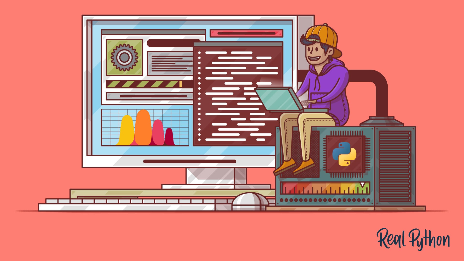 SimpliPy's tweet card. Learn how to use Python—install it, run code, and work with data types, functions, classes, and loops. Explore essential tools and build a solid foundation.