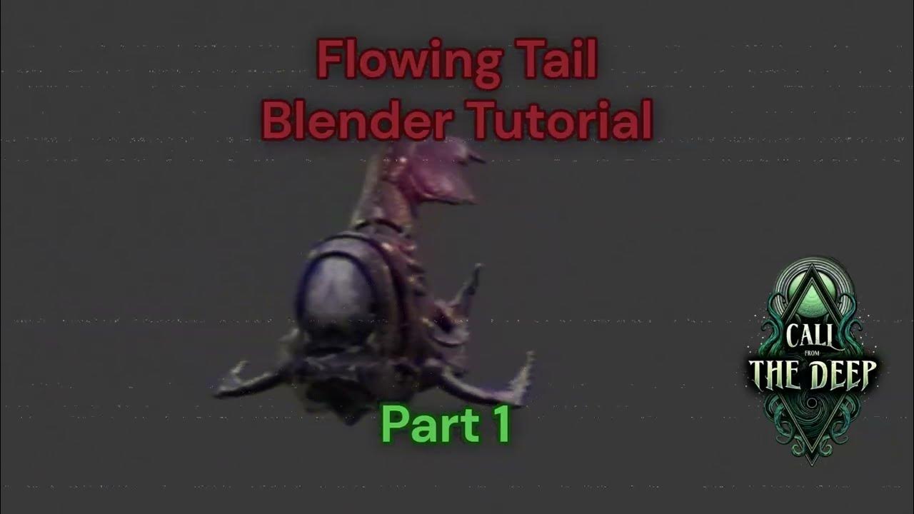 cassidy_phan's tweet card. Flowing Tail Blender Tutorial: Part 1