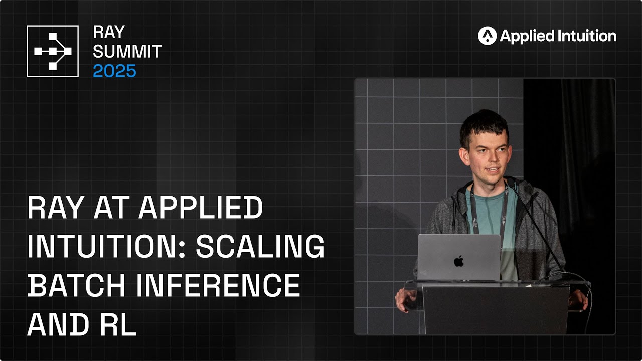 malharhar's tweet card. Applied Intuition’s Blueprint for Scalable RL + Batch Inference | Ray...