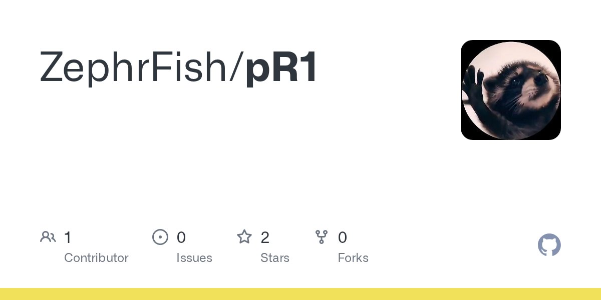 ZephrFish's tweet card. Contribute to ZephrFish/pR1 development by creating an account on GitHub.