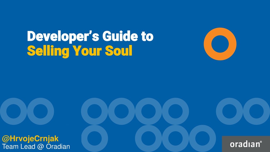 HrvojeCrnjak's tweet card. In almost every developer's life there comes a time at which he/she has to choose. To go into management, or to stay in development. Now, if you're a …