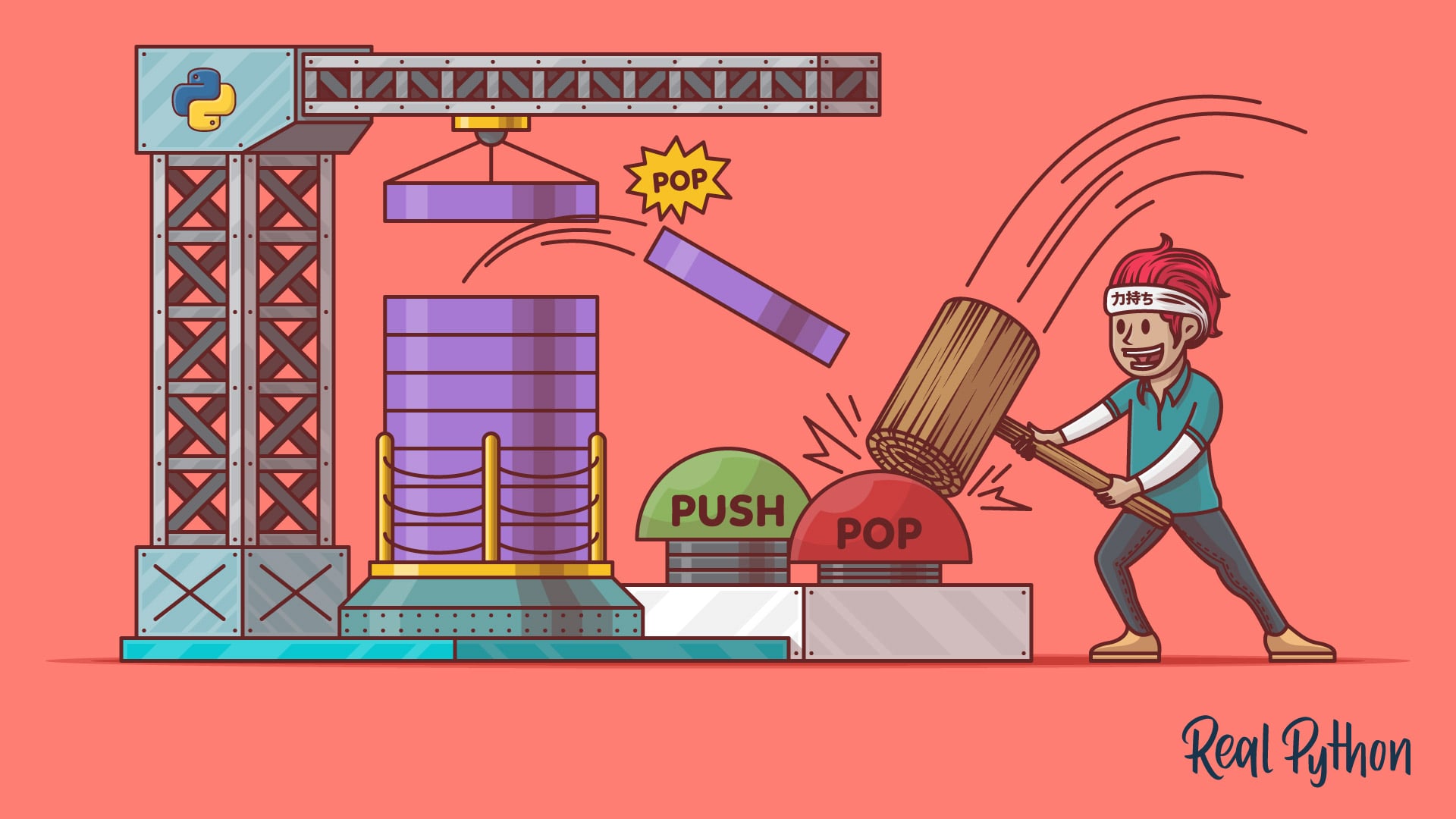 realpython's tweet card. In this tutorial, you'll learn how to implement a Python stack. You'll see how to recognize when a stack is a good choice for data structures, how to decide which implementation is best for a...