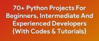 e_opore's tweet card. 70 Modern Python Project Ideas With Source Code – Master Python Through Practical Projects Take your Python skills to the next level with this extensive collection of 70 hands-on projects, each fea...