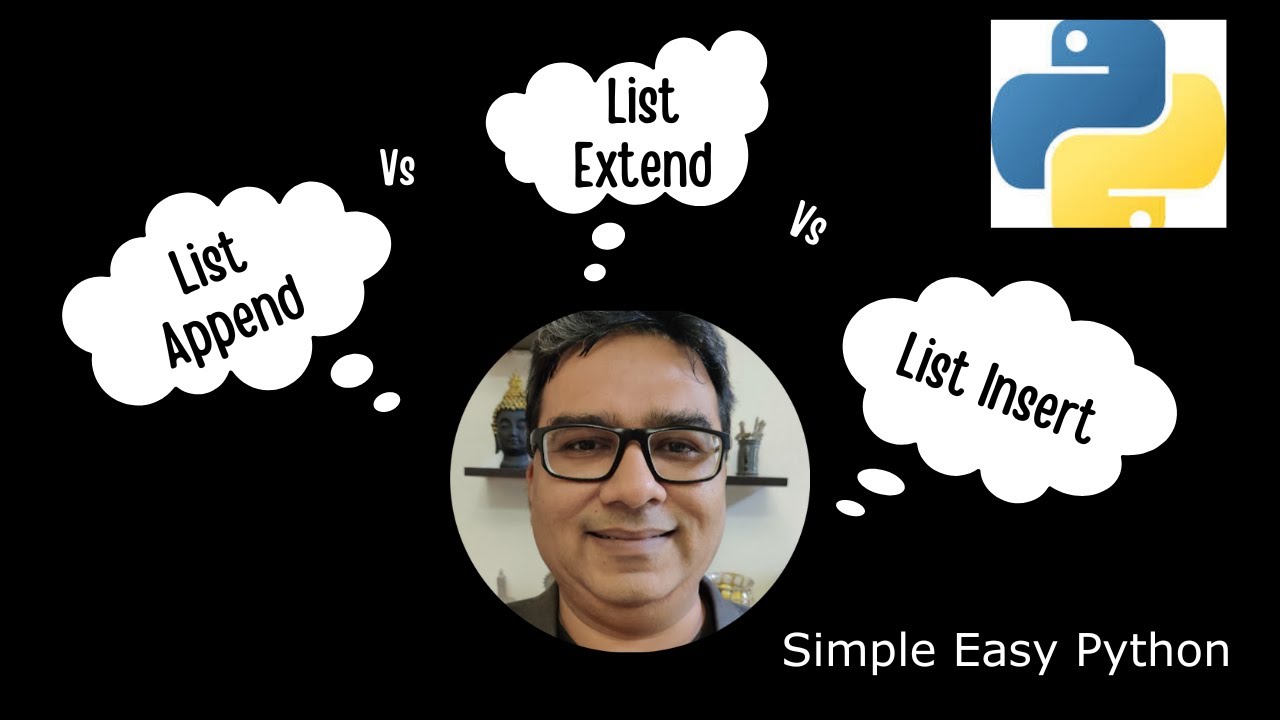 4EverPrem's tweet card. Difference between Python List Append, Extend and Insert Methods
