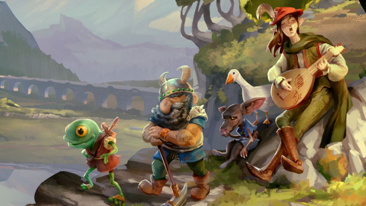 pcgamer's tweet card. Countless procedural adventures, and horrifying deaths, await!