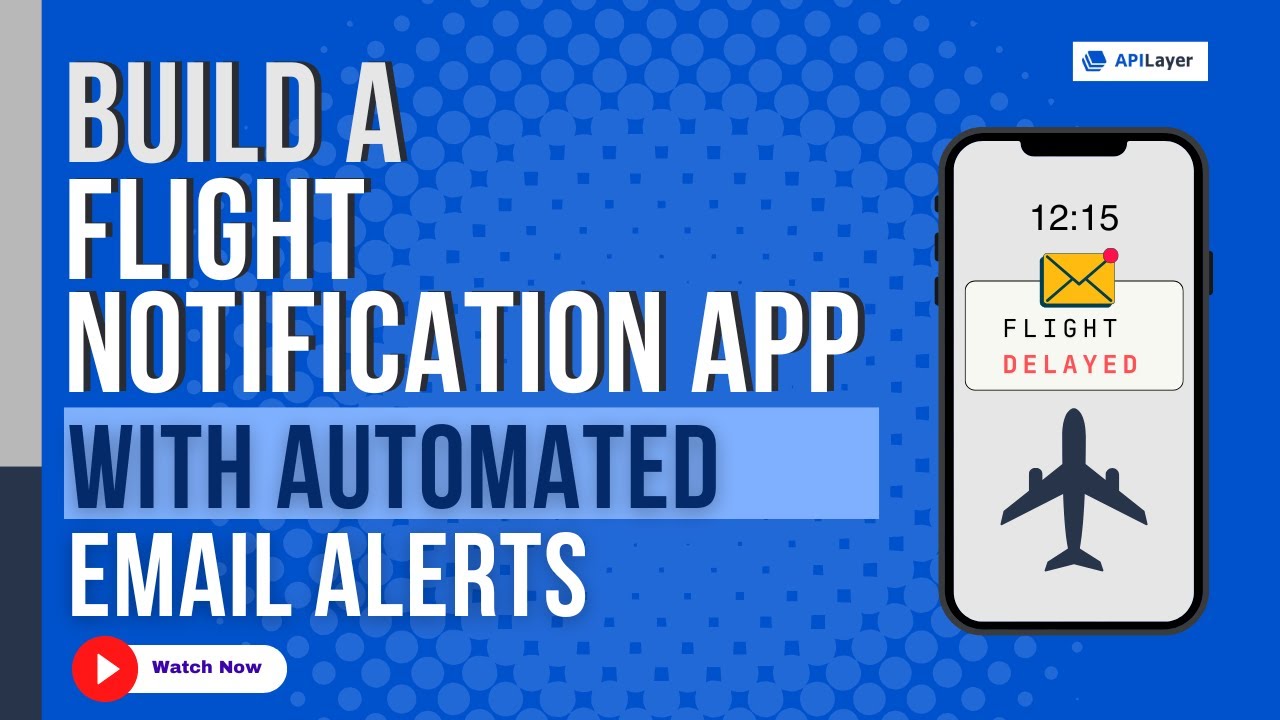 apilayer's tweet card. Build a Flight Notification App with Aviationstack, Mailboxlayer &...