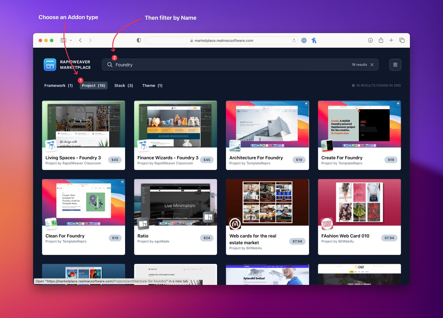 rapidweaver's tweet card. Attached: 1 image Don't forget the Marketplace has some powerful filtering features to help you find exactly what you're looking for! https://marketplace.realmacsoftware.com/ This is all possible...