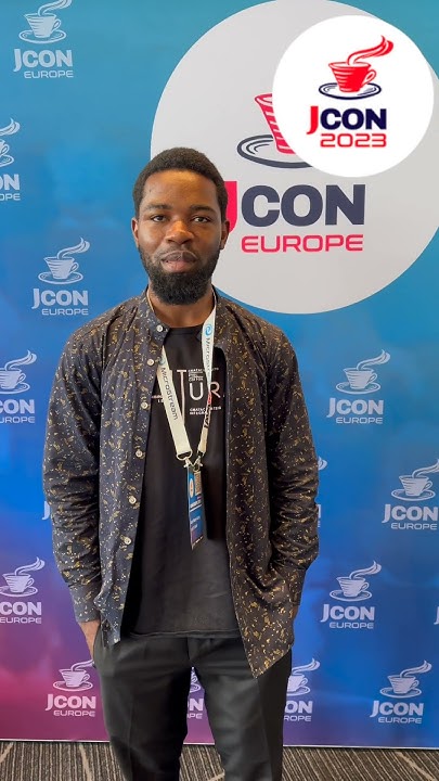 EliteGentleman's tweet card. Atem Nkeng-Asong at JCON 2023 #java #shorts #tech11