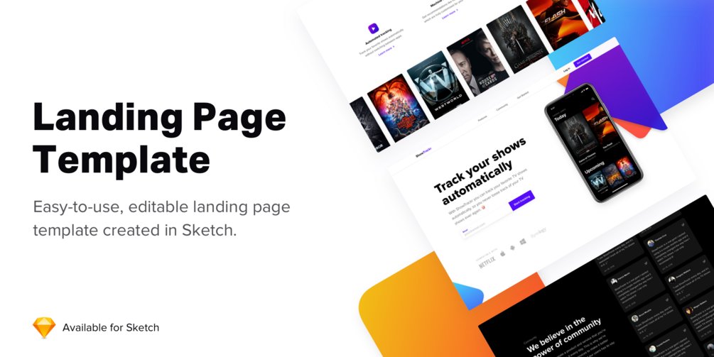 introcoder's tweet card. Sketch source file for the following project:https://dribbble.com/shots/4420134-Landing-Page-TemplateFeel free to pay whatever you want. :)----Want to learn how to design high converting landing pa...
