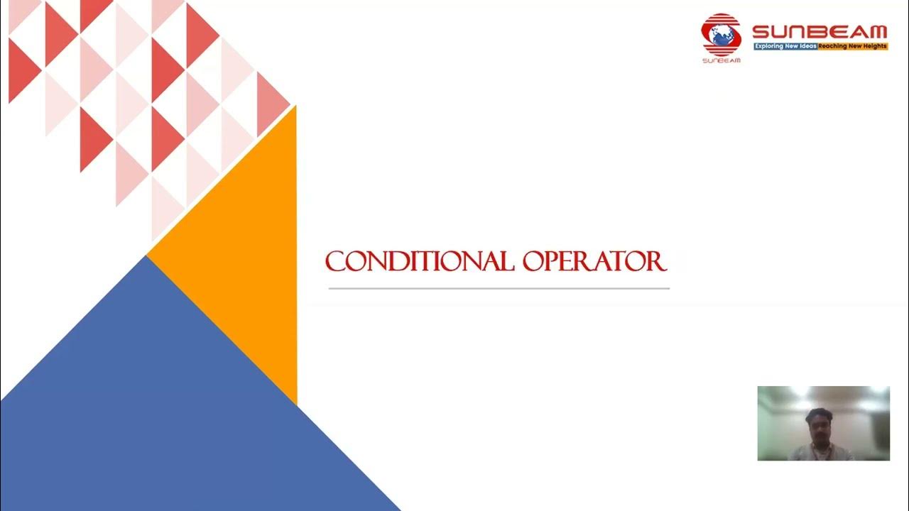 siitofficial's tweet card. Conditional or Ternary Operator (?:) in C