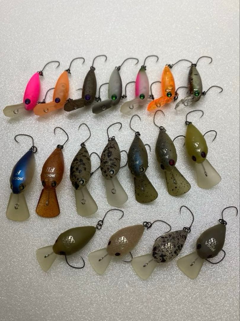 エリアトラウトルアー 管釣りルアー ロデオクラフト クランクセット