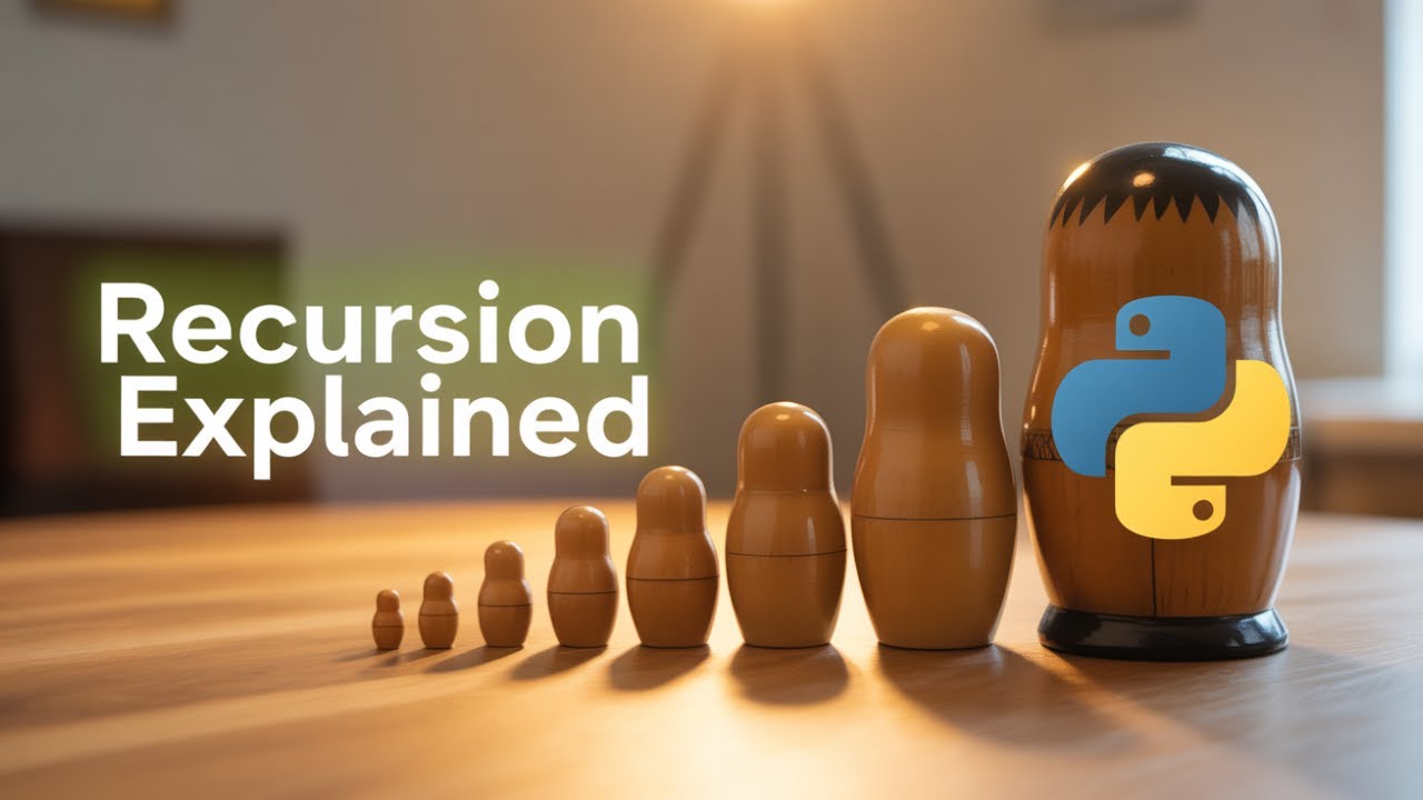 array_blog's tweet card. The Magic of Python Recursion Explained Simply
