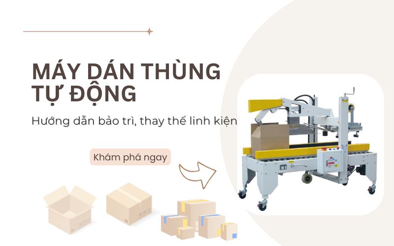 maydanthungYama's tweet card. Máy dán thùng tự động là trái tim của mọi dây chuyền đóng gói, đảm bảo tốc độ vận hành cao và chất lượng sản phẩm đồng đều. Tuy nhiên, việc máy hoạt đ