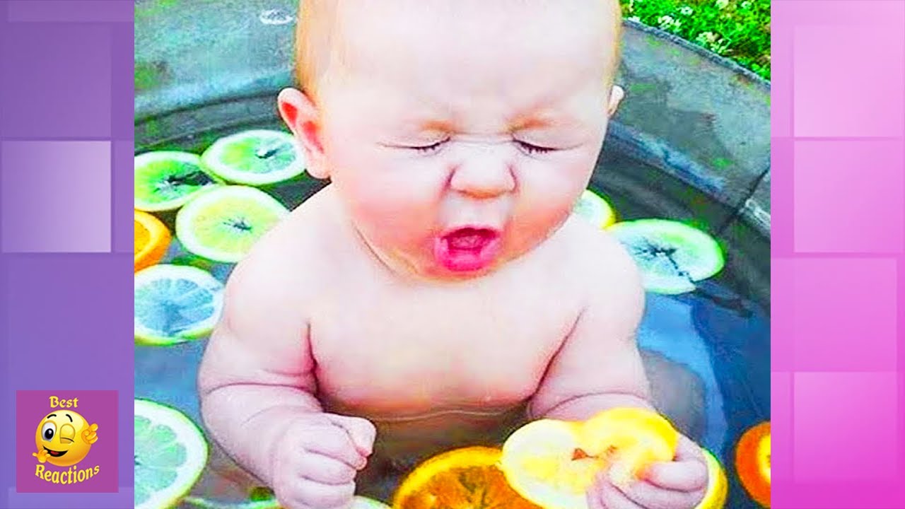 JavaLearningTip's tweet card. смешной ребенок делает кислое лицо - Симпатичное детское видео