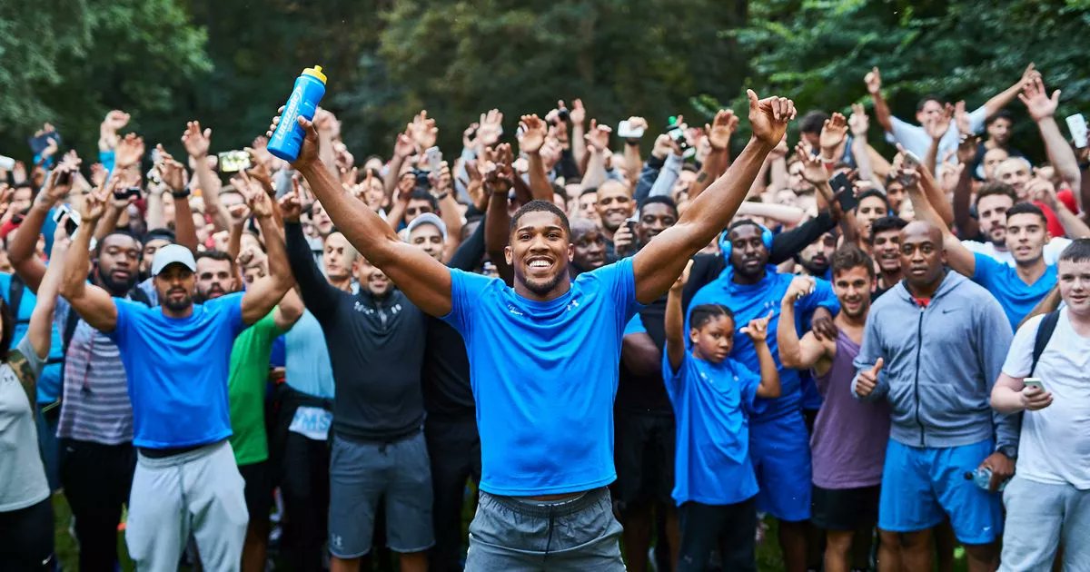Timecodepro's tweet card. World boxing champion was a huge draw as the crowds descended on the capital to join him for a run